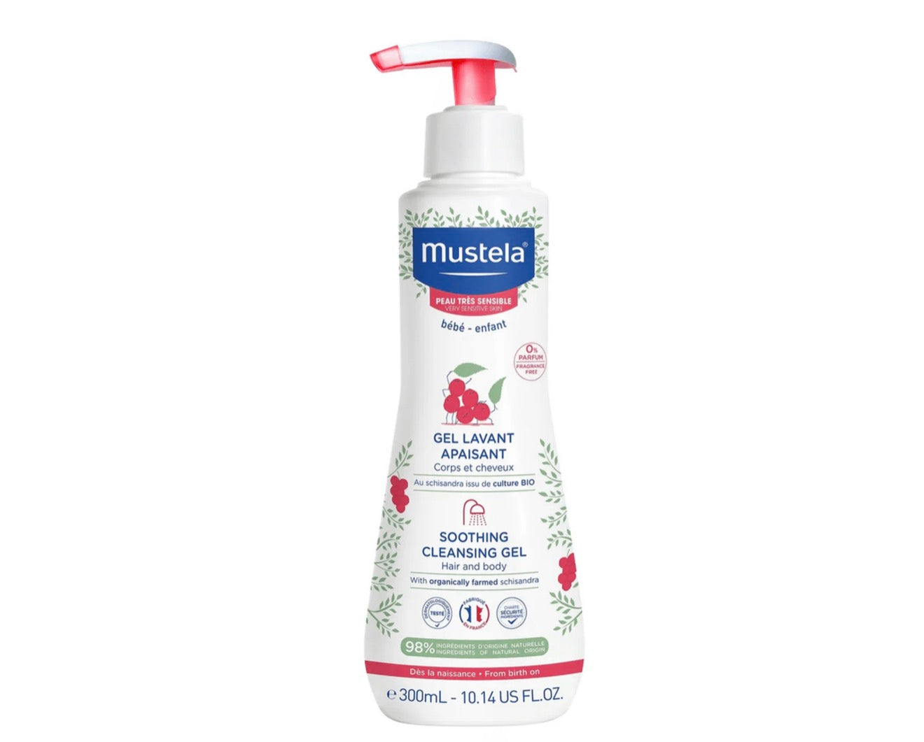 Mustela Soothing Cleansing Gel *300ml