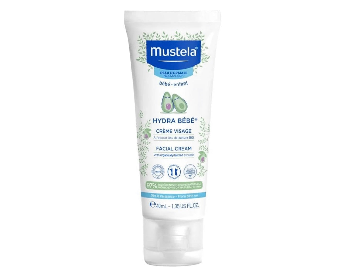 Mustela Hydra Baby Facial Cream (*40ml)