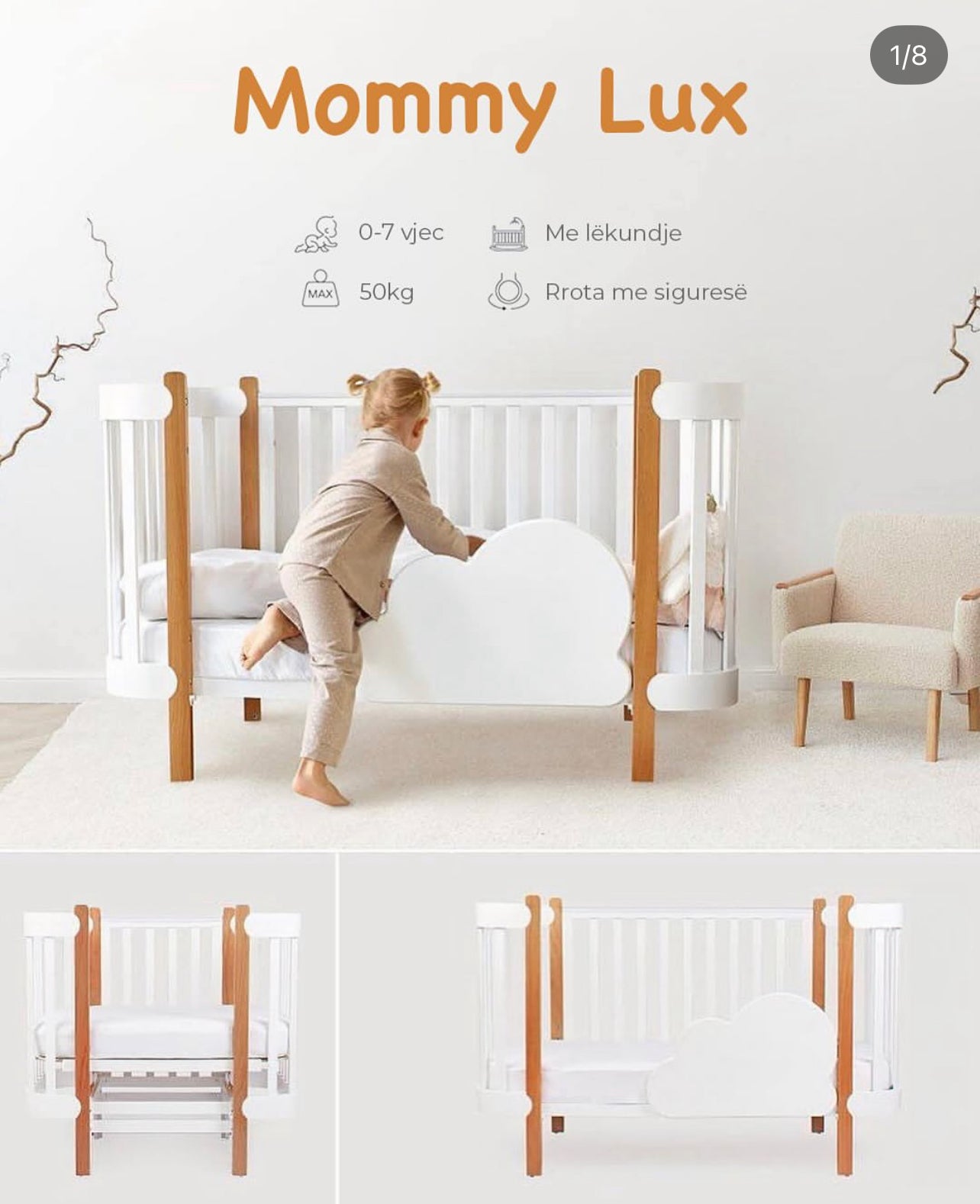 Krevati Mommy Lux