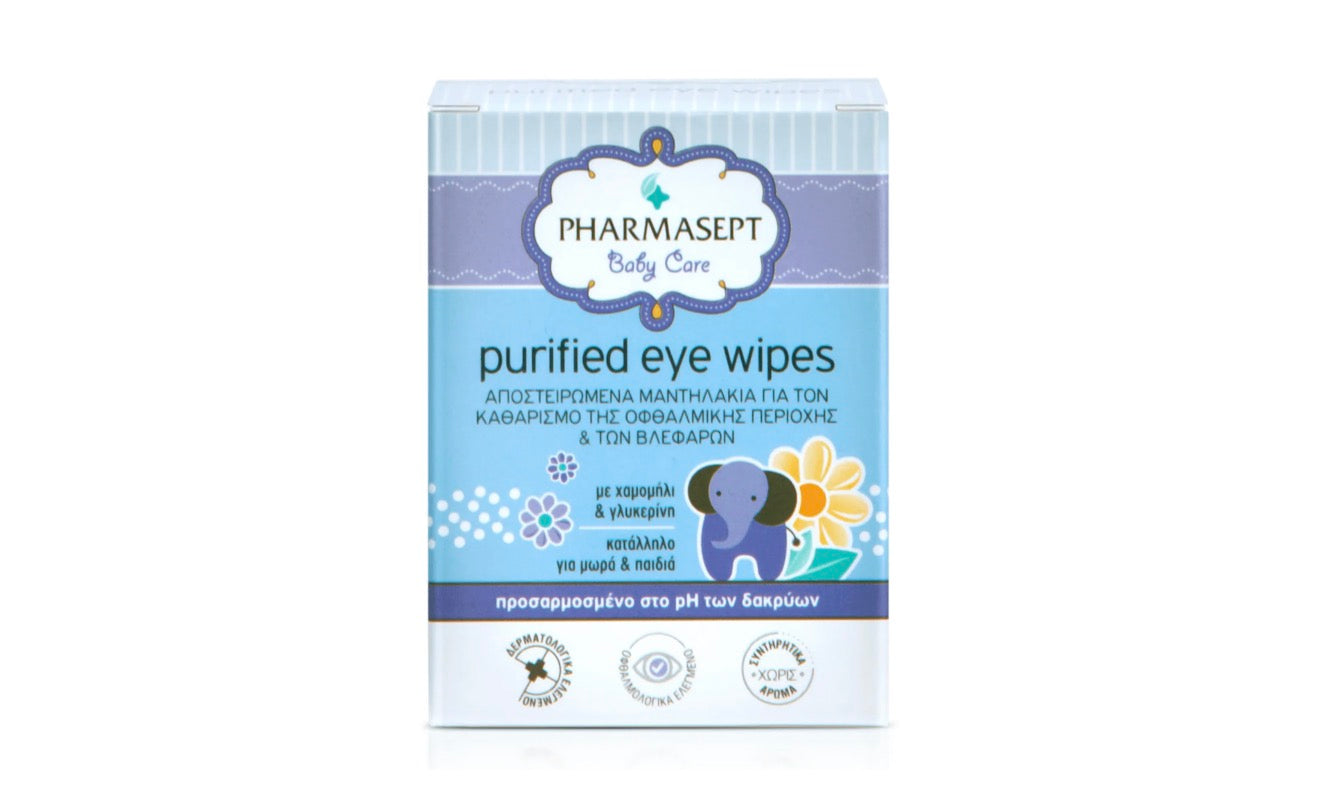 Pharmasept Purified Eye Wipes *10pcs