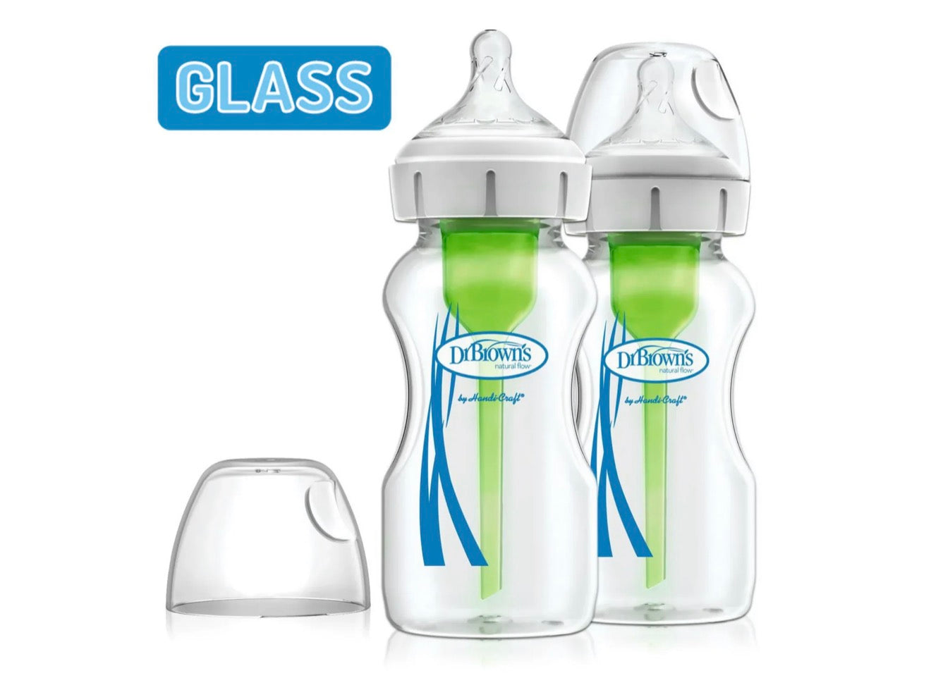 Dr Brown's Set Biberonash Qelq 2x270ml