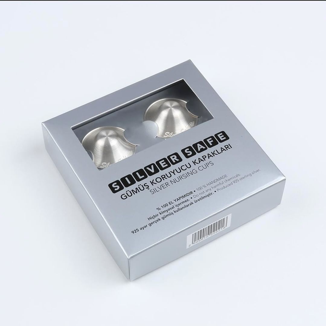 Silver Nursing Cups