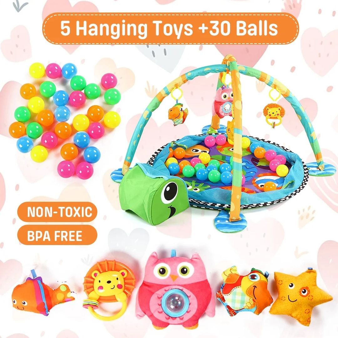 Activity gym and ball pit