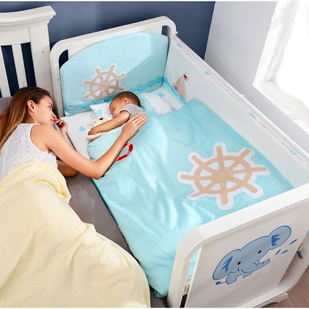 Wooden bed