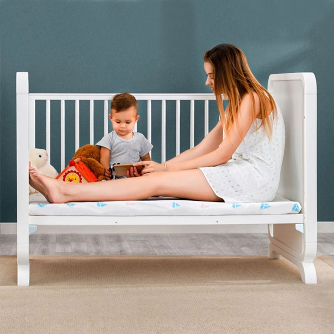 Wooden bed