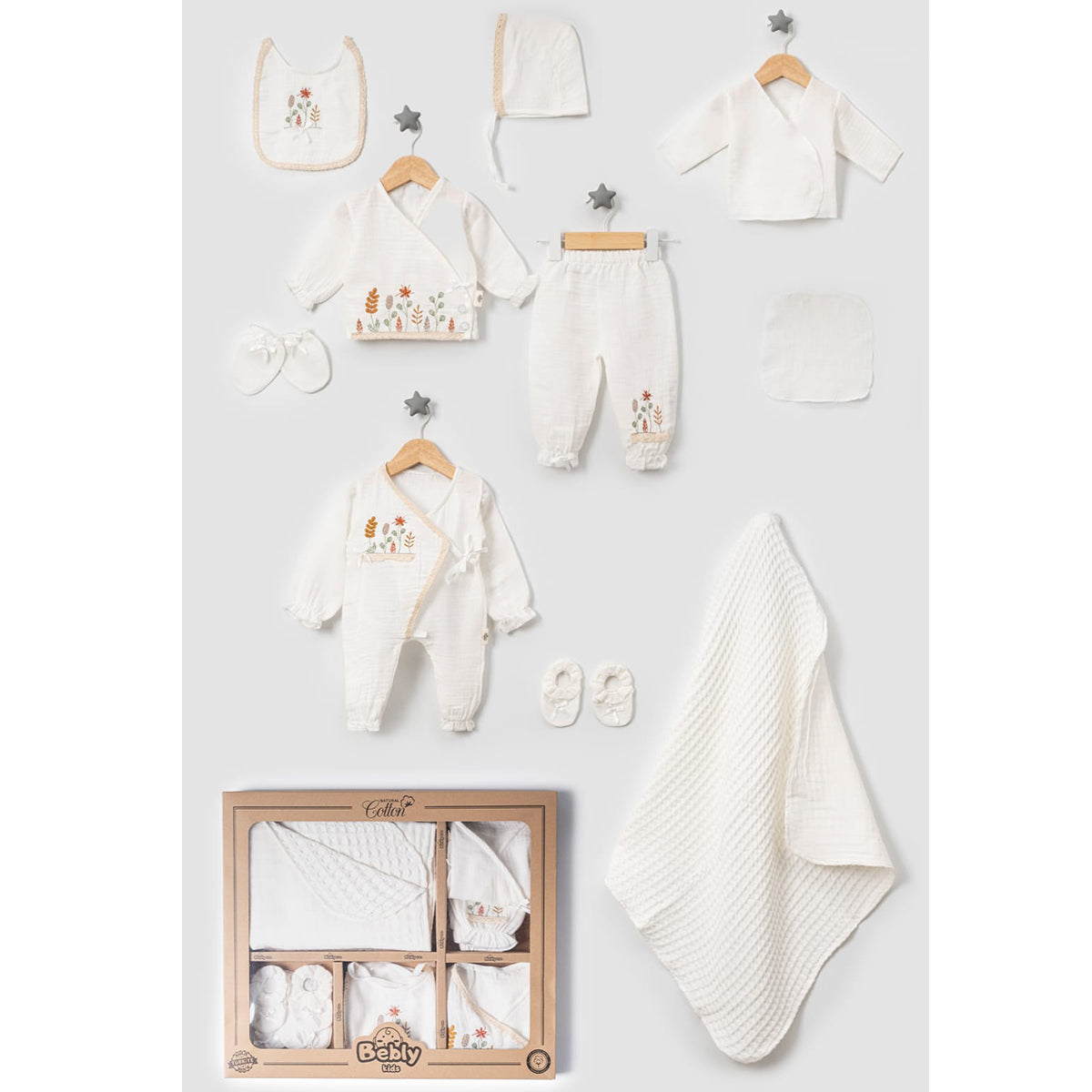 set materniteti lino per vajza
